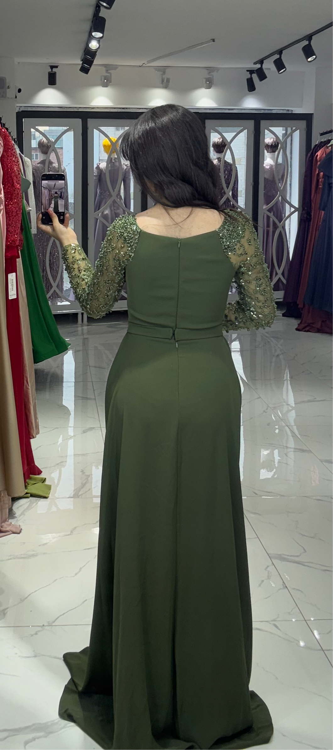 Ahenk Dress - Khaki