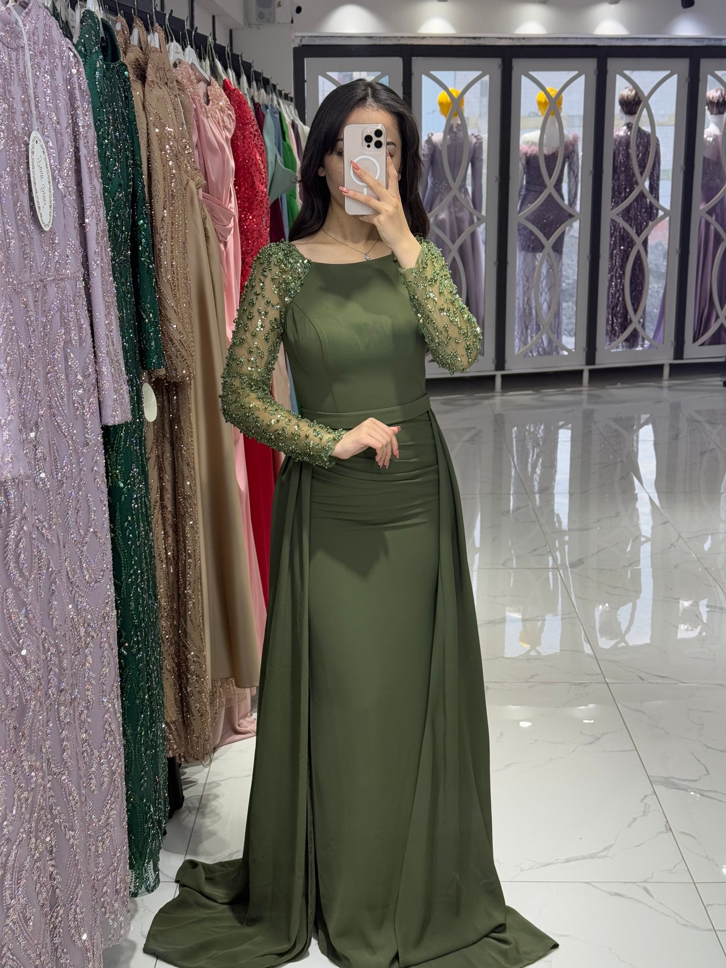 Ahenk Dress - Khaki