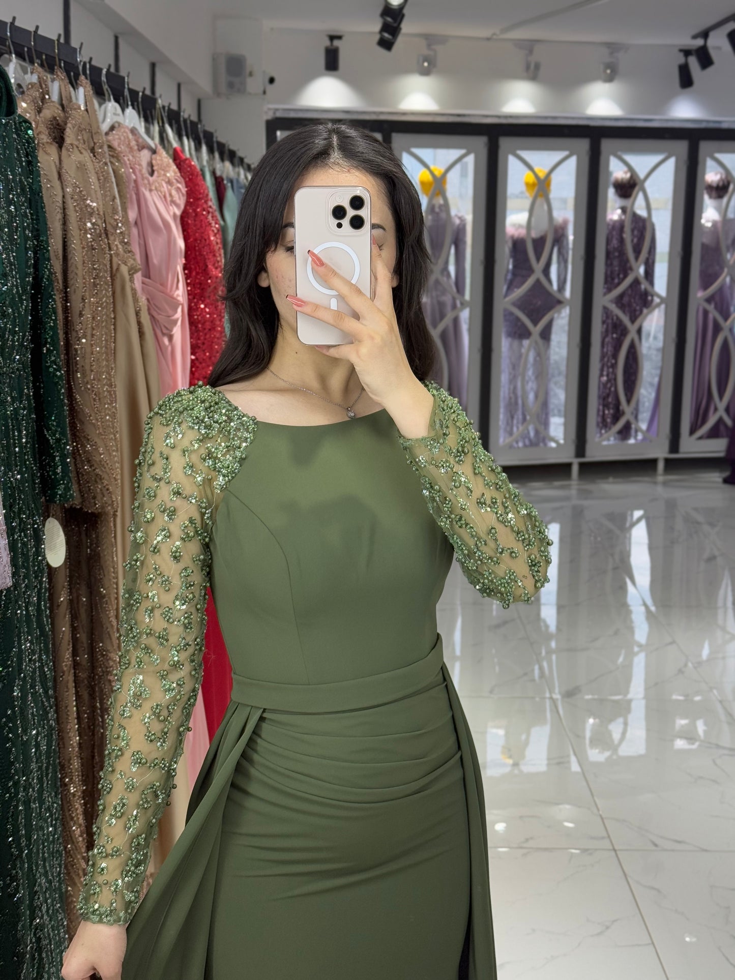 Ahenk Dress - Khaki